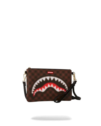 Sprayground SHARKS IN PARIS BLUR EFFECT CROSSOVER CLUTCH