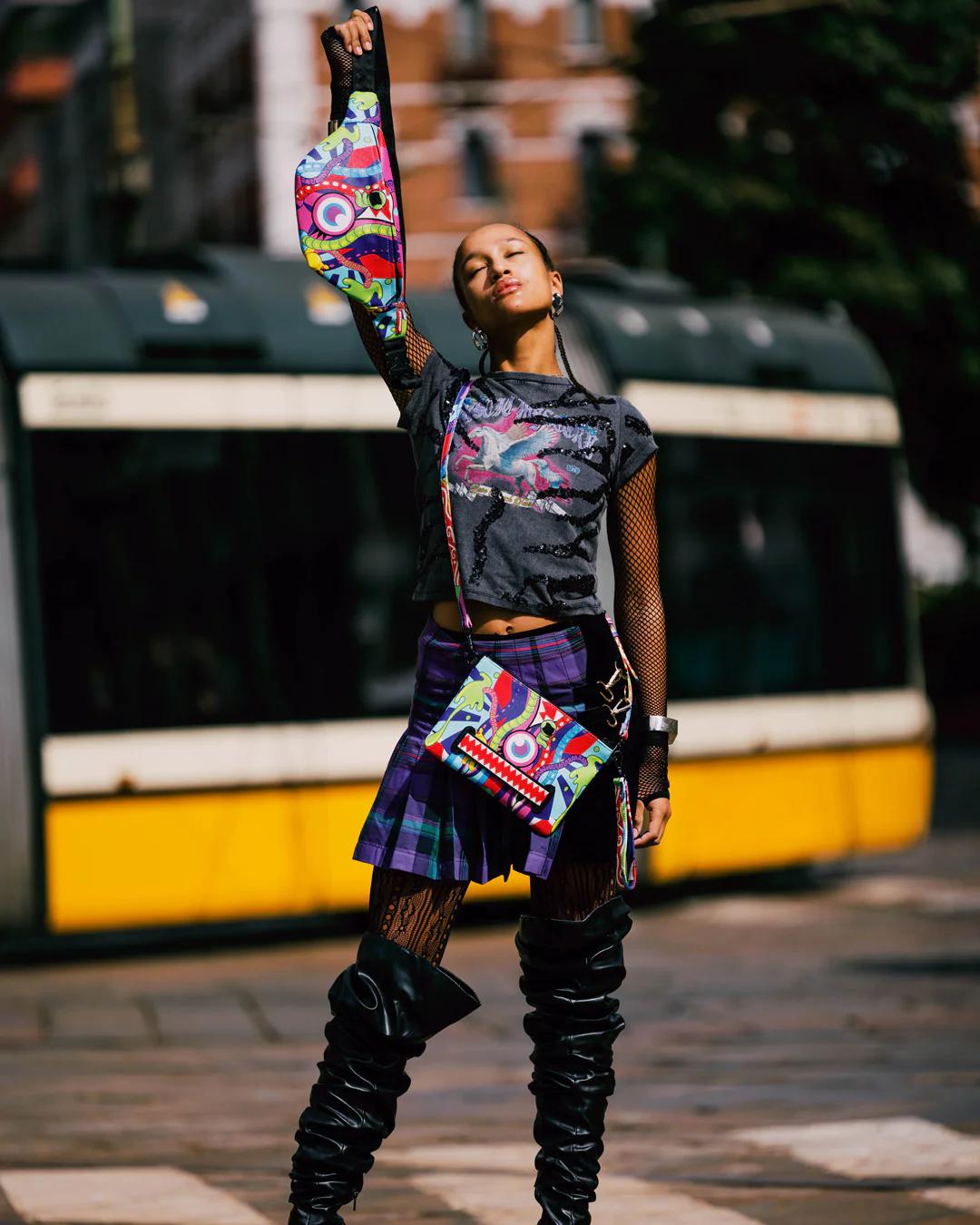 Sprayground MIND TRIP 2 CROSSOVER CLUTCH