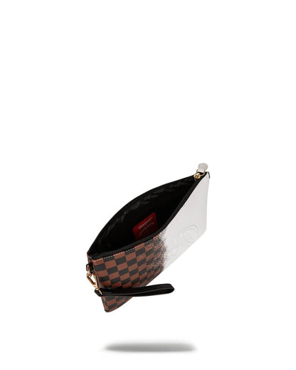 Sprayground SPRAYSHARKS WORLDWIDE CROSSOVER CLUTCH W/ SHOULDER STRAP