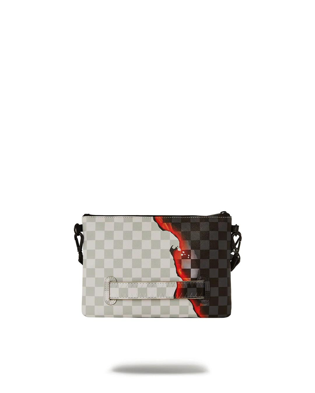 Sprayground RING OF FIRE CROSSOVER CLUTCH W/ SHOULDER STRAP