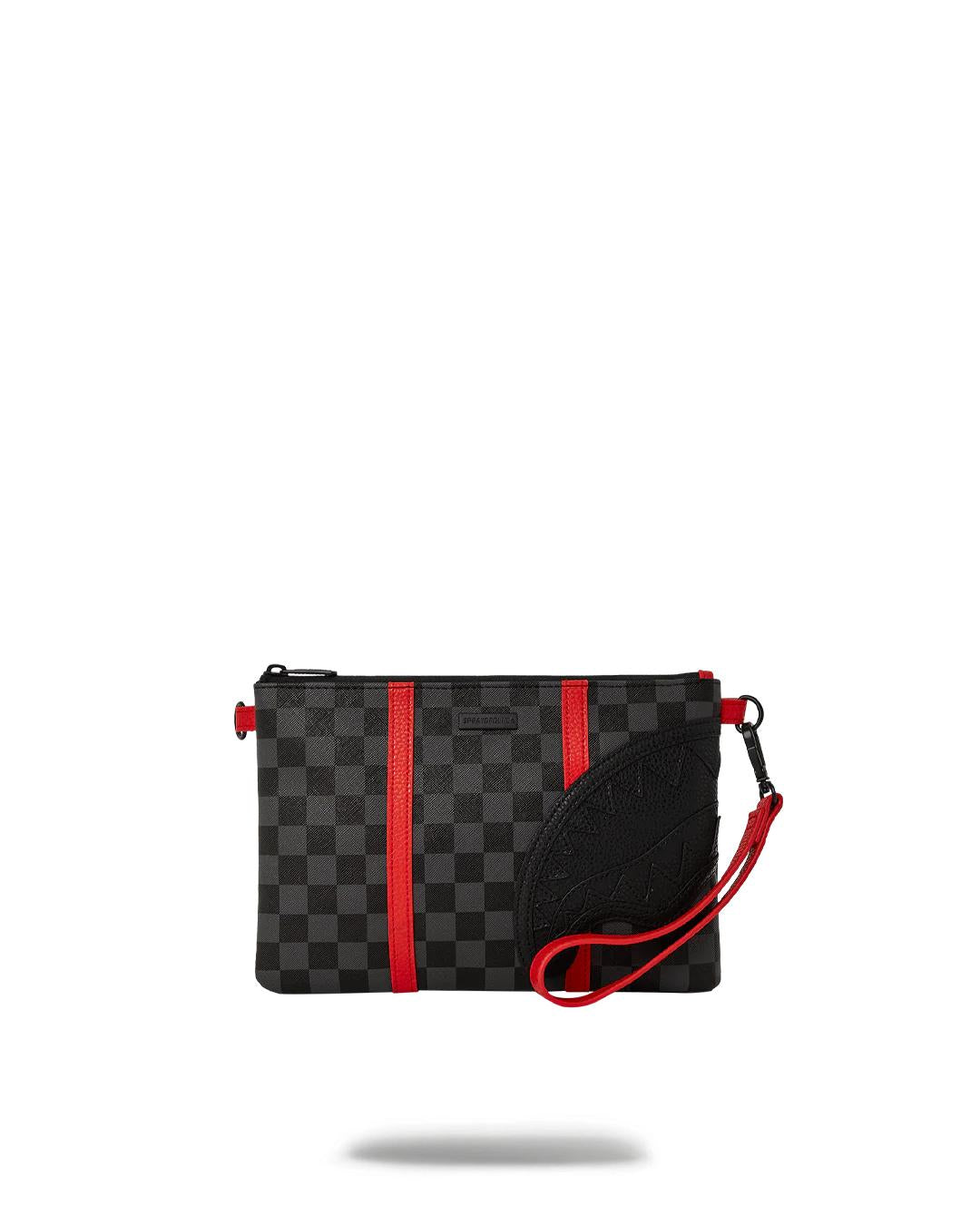 Sprayground MONACO SHARK CLUB CROSSOVER CLUTCH W/ SHOULDER STRAP