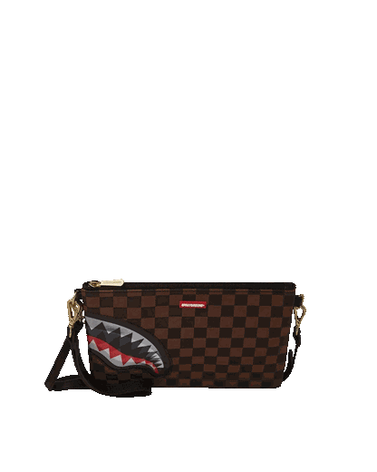 Sprayground LENTICULAR EFFECTS CROSSOVER CLUTCH W/ SHOULDER STRAP