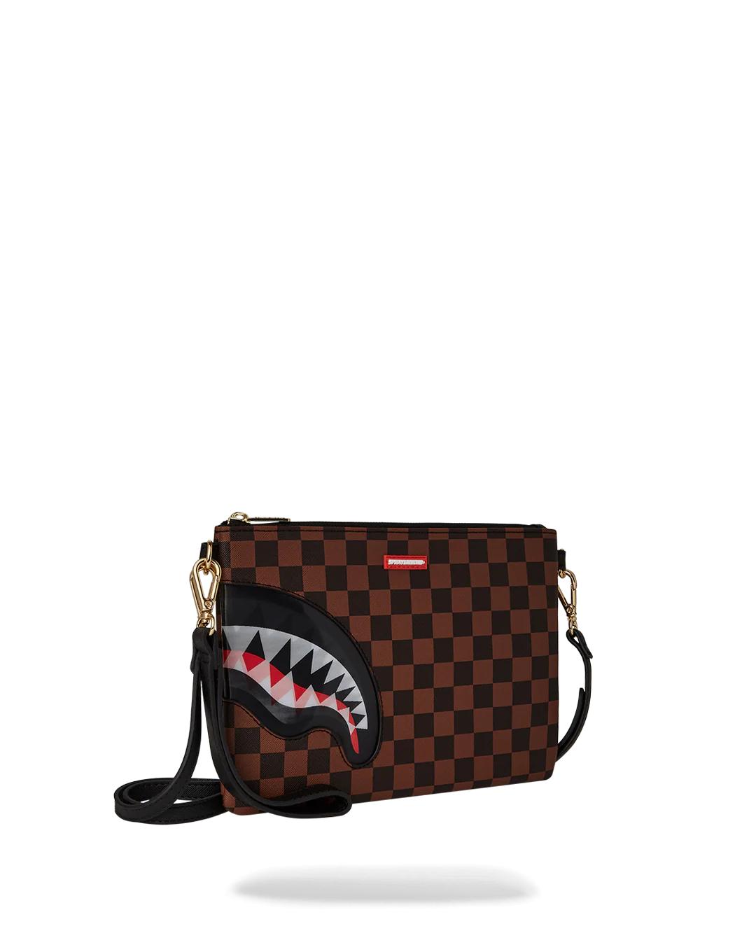 Sprayground LENTICULAR EFFECTS CROSSOVER CLUTCH W/ SHOULDER STRAP