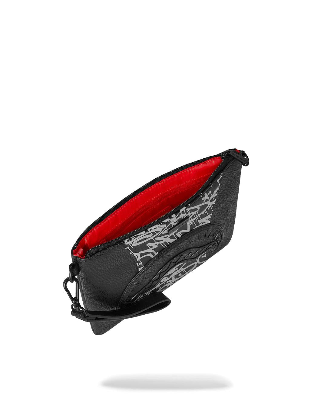 Sprayground A.M.P.M CROSSOVER CLUTCH W/ SHOULDER STRAP
