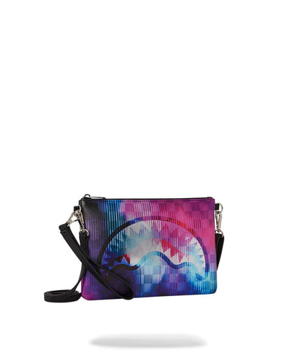 Sprayground SHARKCLUB ELECTRONICA CROSSOVER CLUTCH