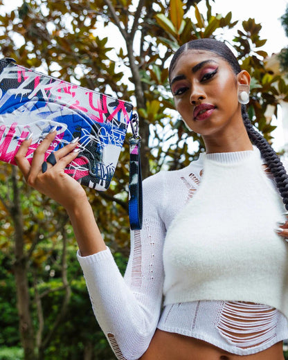 Sprayground SHARK ATELIER CROSSOVER CLUTCH