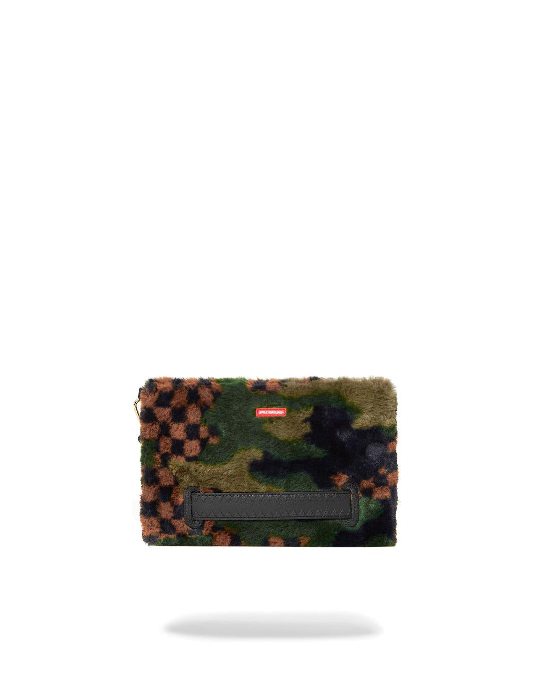 Sprayground BIG SKY FUR SHARK CROSSOVER CLUTCH