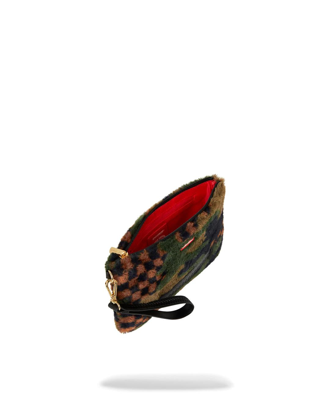 Sprayground BIG SKY FUR SHARK CROSSOVER CLUTCH