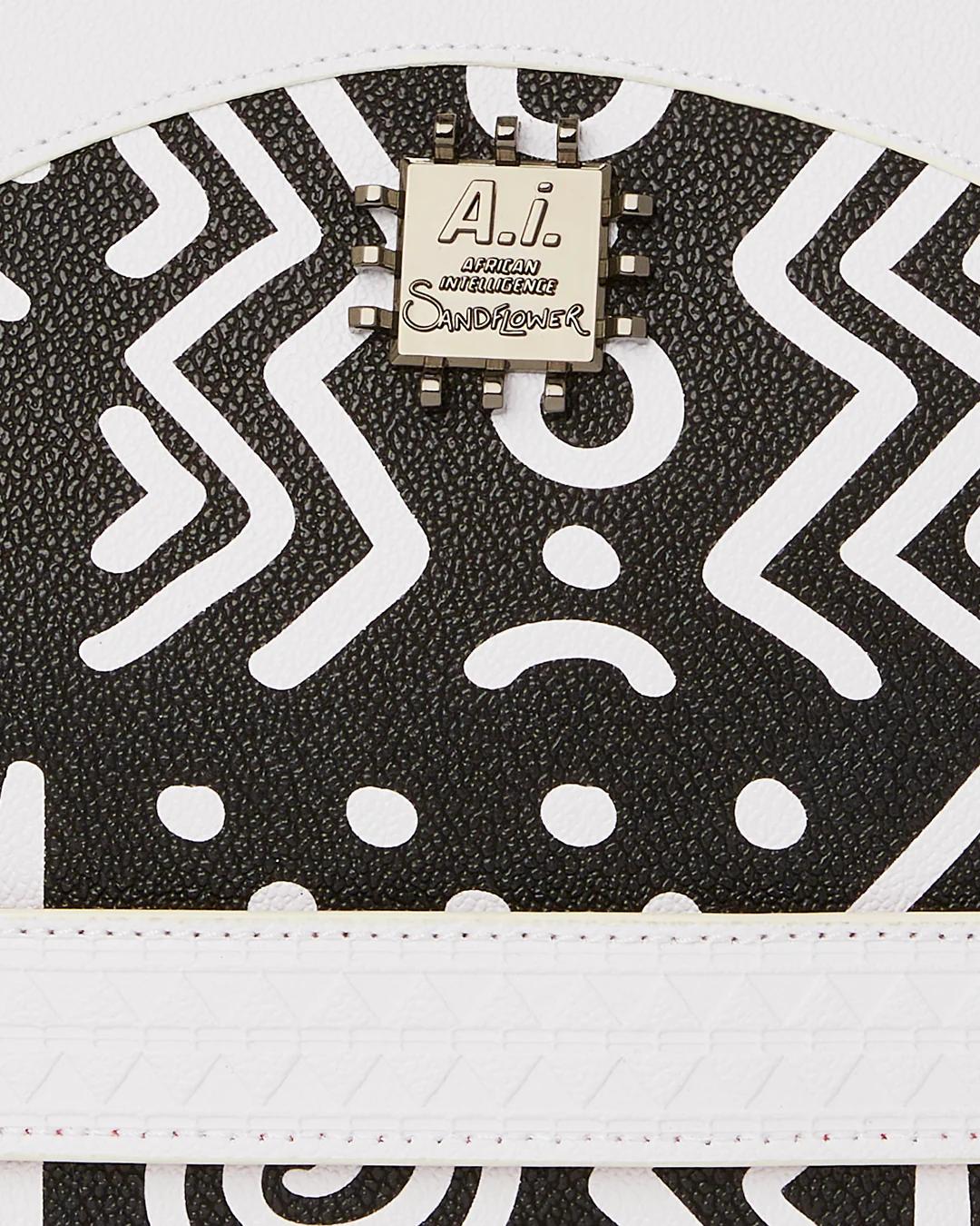 Sprayground A.I.8 AFRICAN INTELLIGENCE - ORIGIN STORY CROSSOVER CLUTCH