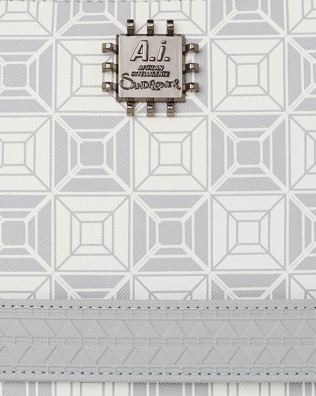 Sprayground A.I.8 AFRICAN INTELLIGENCE BOOKED & BUSY CROSSOVER CLUTCH