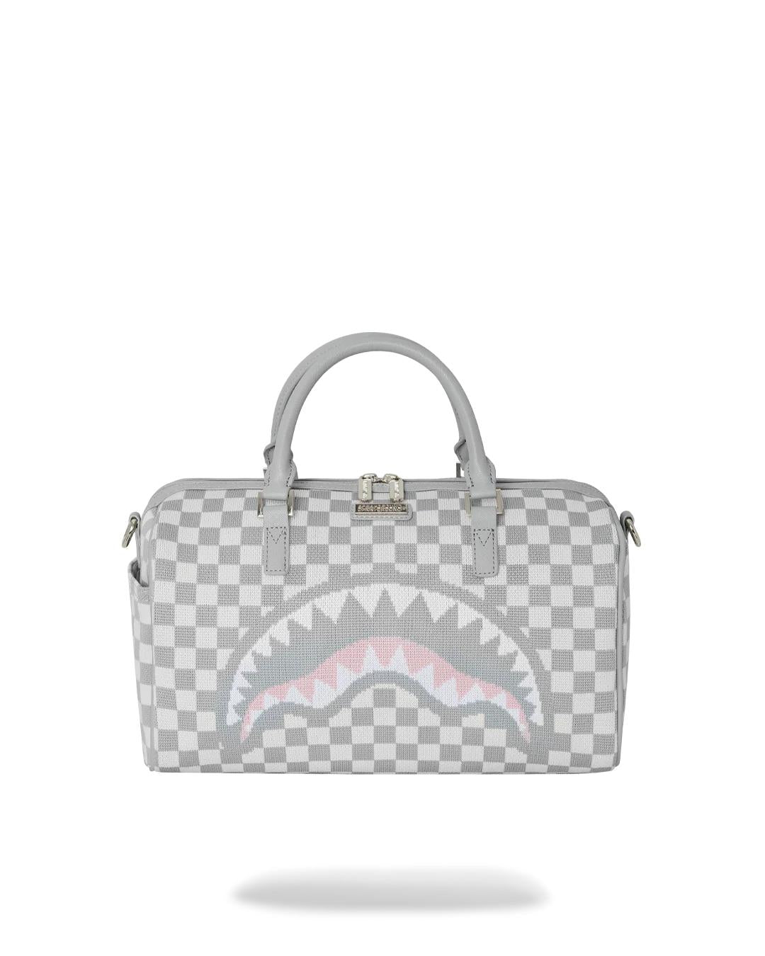 Sprayground KNIT SHARKS IN PARIS IN CREAM MINI DUFFLE