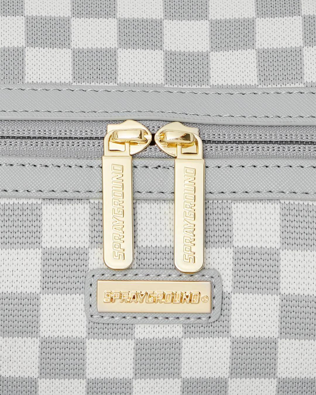 Sprayground KNIT SHARKS IN PARIS IN CREAM MINI DUFFLE