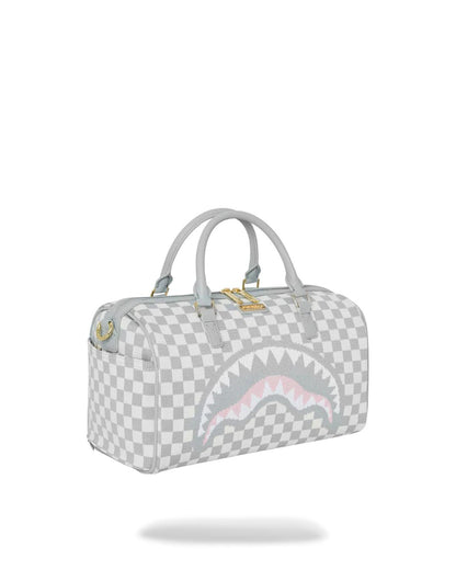 Sprayground KNIT SHARKS IN PARIS IN CREAM MINI DUFFLE