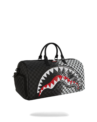 Sprayground SCRIBBLE DRIBBLE CHECK DUFFLE