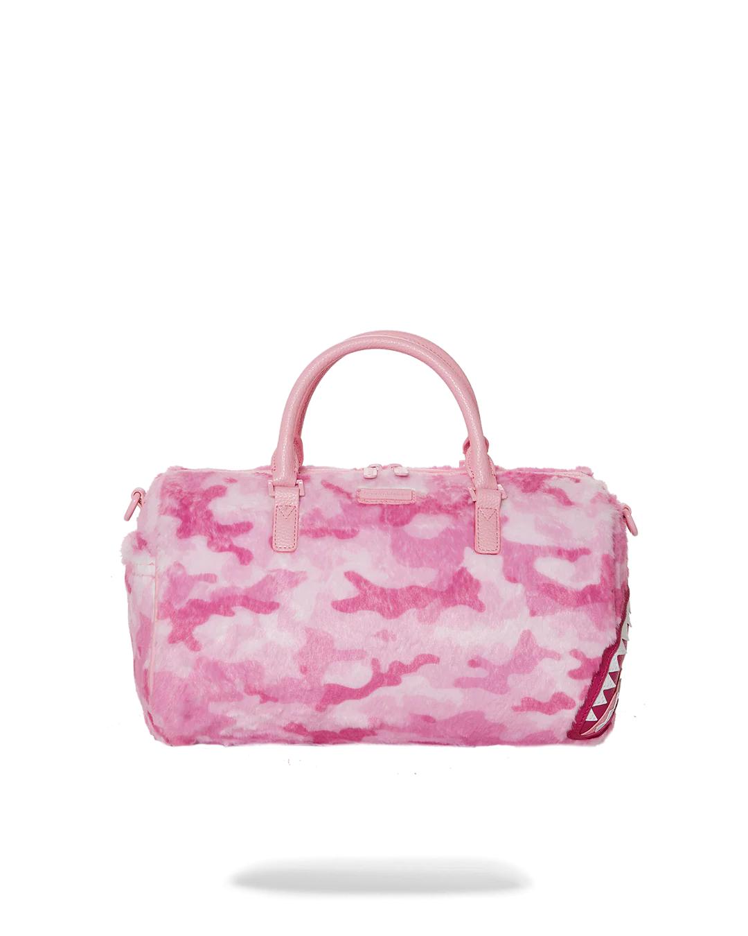 Sprayground FURRROCIOUS IN PINK MINI DUFFLE
