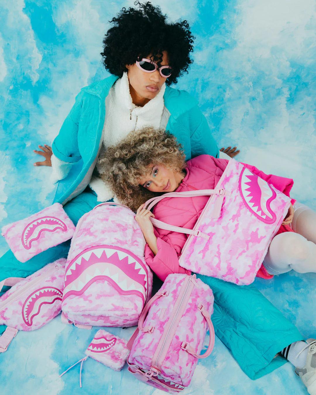 Sprayground FURRROCIOUS IN PINK MINI DUFFLE