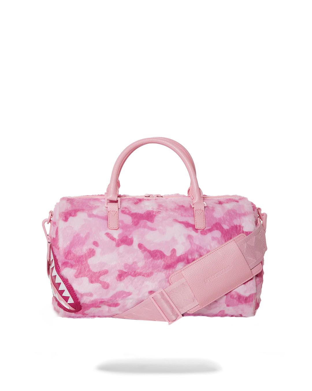 Sprayground FURRROCIOUS IN PINK MINI DUFFLE