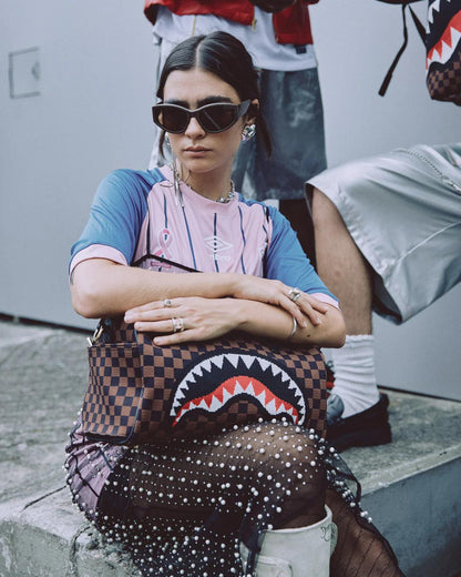 Sprayground KYOTOKNIT SHARKS IN PARIS MINI DUFFLE