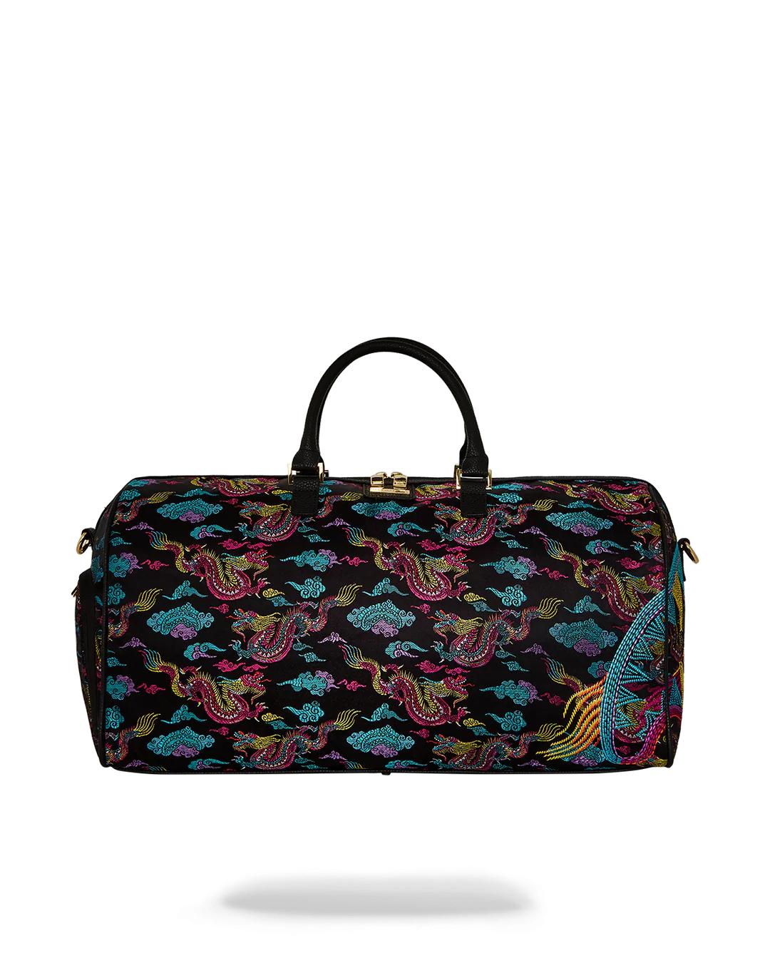 Sprayground EMBROIDERED DRAGONS DUFFLE