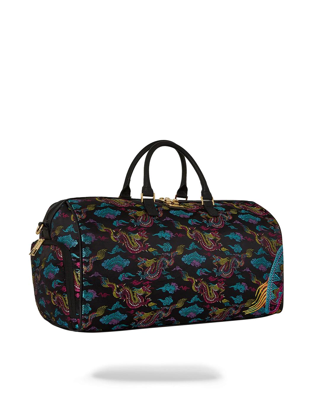 Sprayground EMBROIDERED DRAGONS DUFFLE
