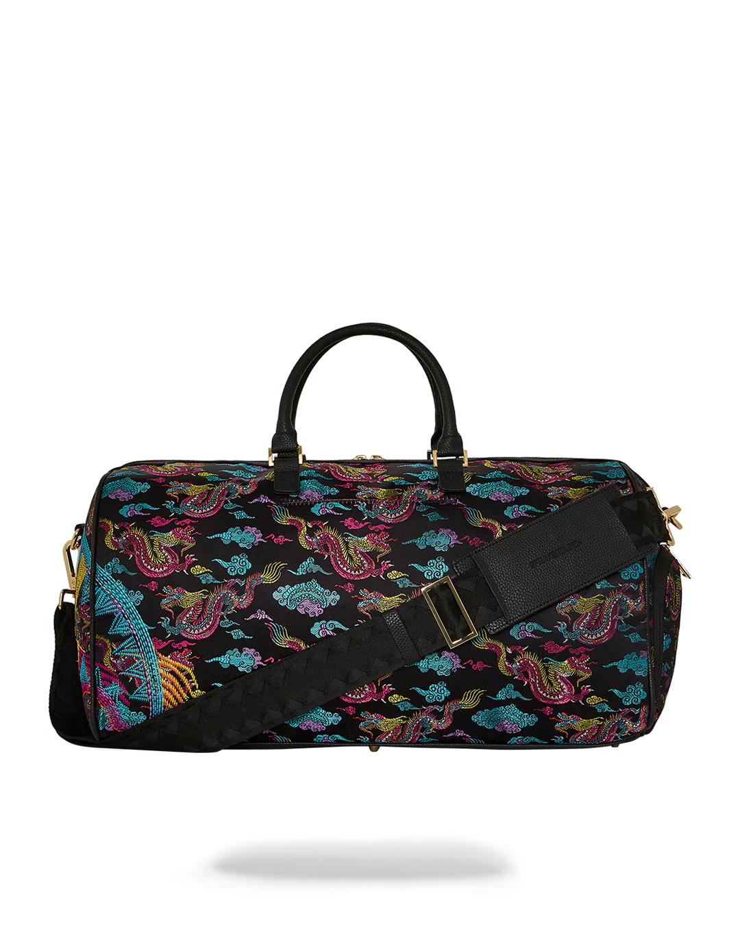 Sprayground EMBROIDERED DRAGONS DUFFLE