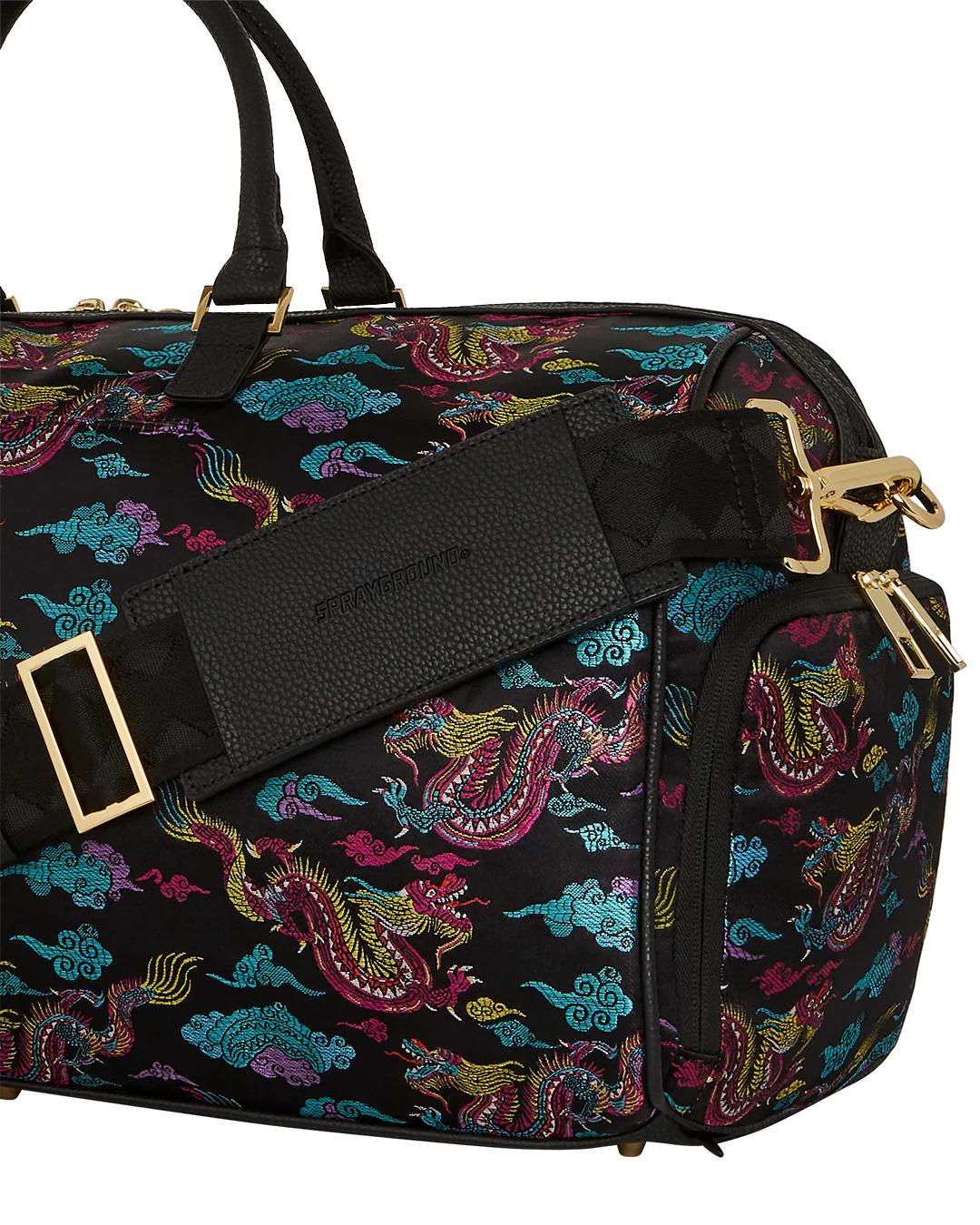 Sprayground EMBROIDERED DRAGONS DUFFLE