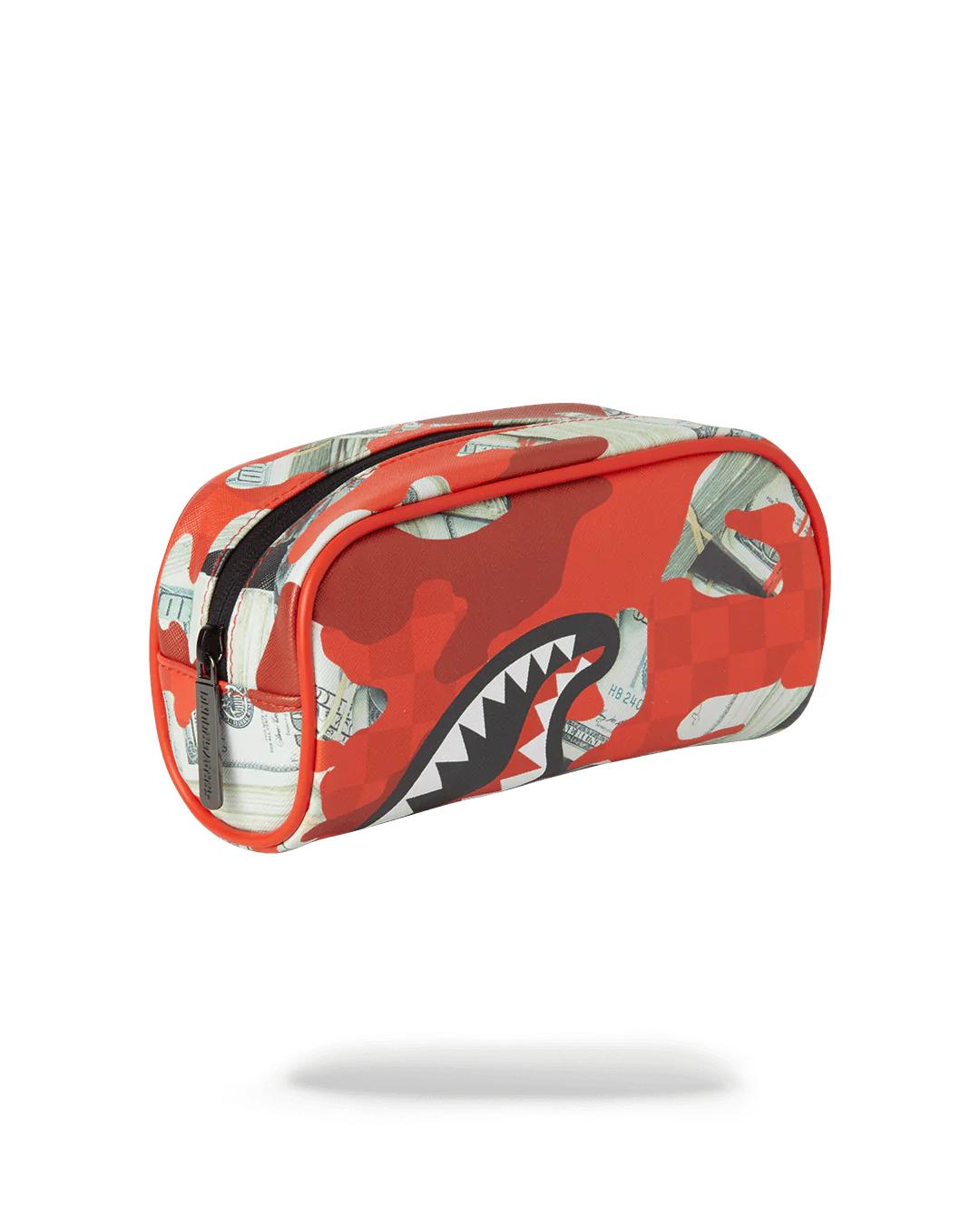 Sprayground MONEY CAMO (RED) POUCH