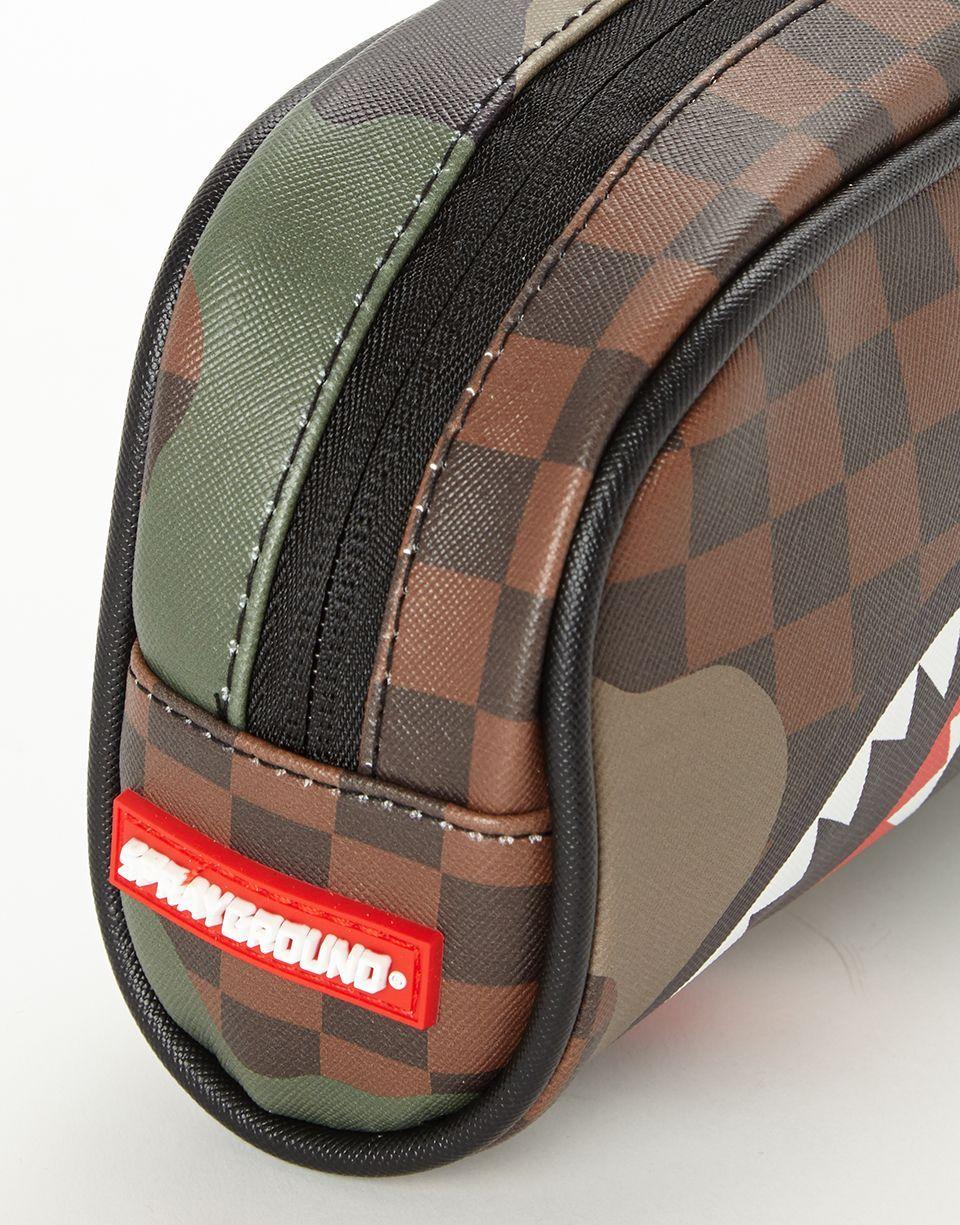 Sprayground SHARKS IN PARIS (CAMO EDITION) PENCIL CASE