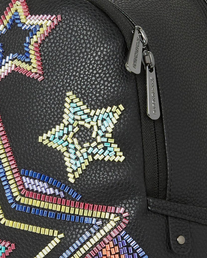 Sprayground STAR RACER A.I.7 SANDFLOWER COLLAB BEADED SAVAGE BACKPACK