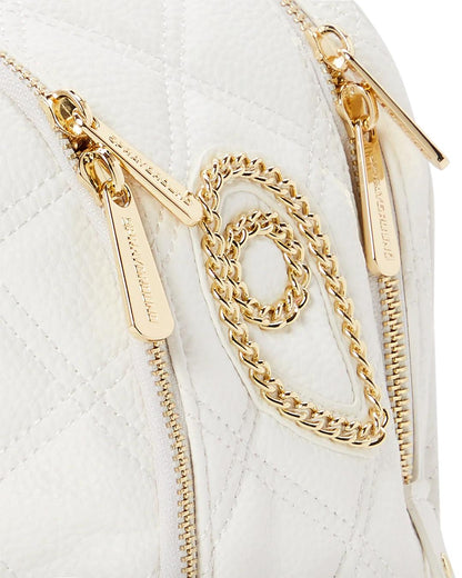Sprayground RIVIERA LE BLANC GOLD CHAIN SHARK SAVAGE BACKPACK