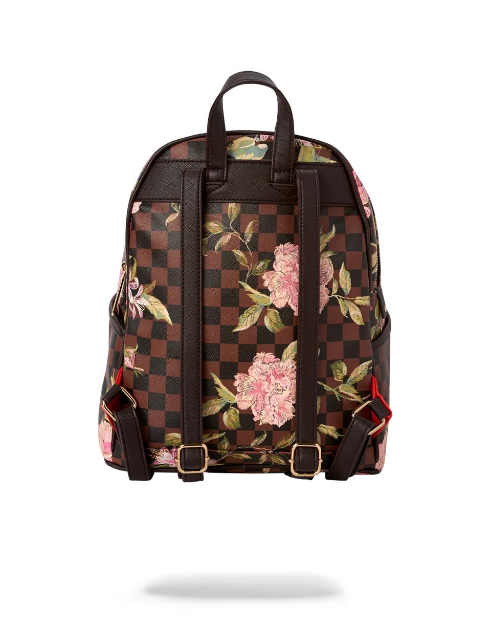 Sprayground SHARKFLOWER SAVAGE BACKPACK (SMALLER MORE ELEGANT BACKPACK)