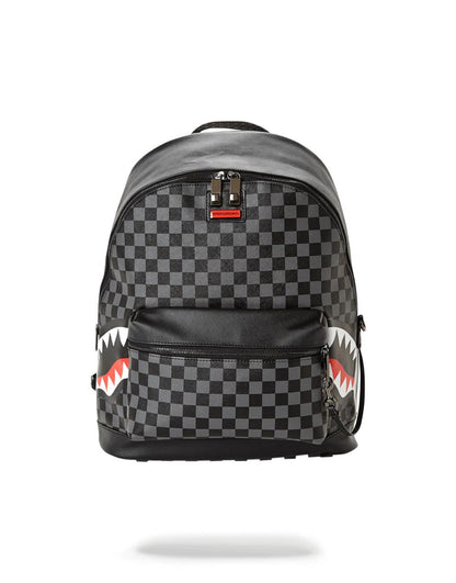 Sprayground SHARKS IN PARIS (BLACK CHECKERED EDITION)