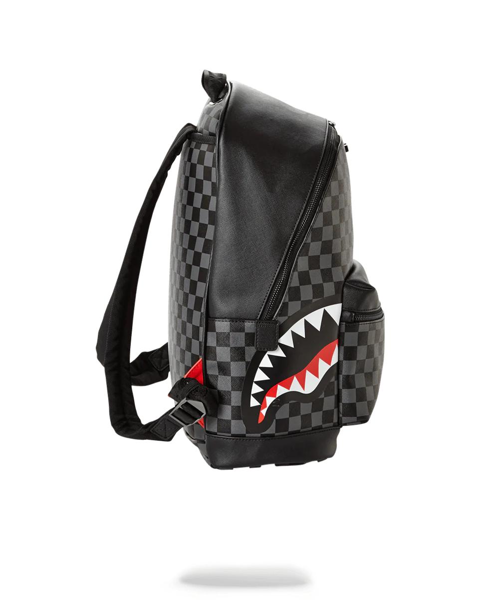 Sprayground SHARKS IN PARIS (BLACK CHECKERED EDITION)