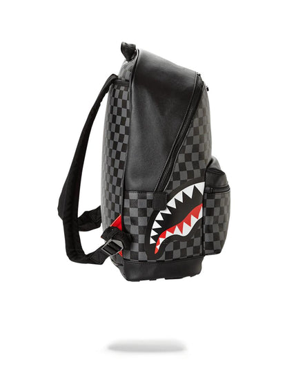 Sprayground SHARKS IN PARIS (BLACK CHECKERED EDITION)