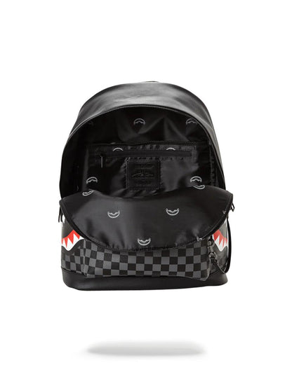 Sprayground SHARKS IN PARIS (BLACK CHECKERED EDITION)