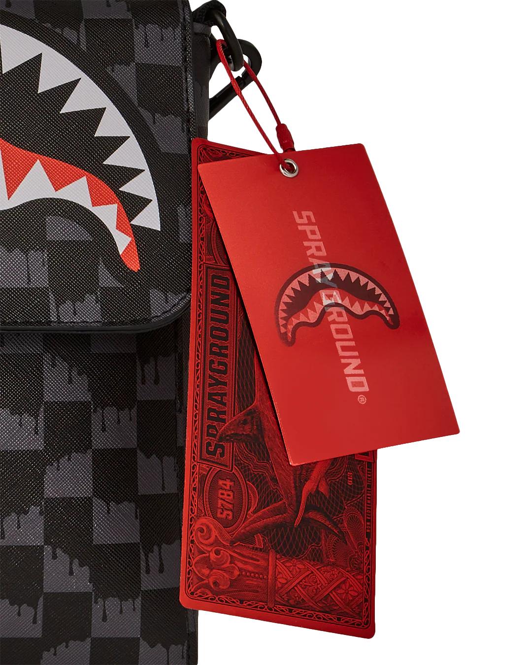 Sprayground ATOMIC VAPOR SHARK MESSENGER SLING