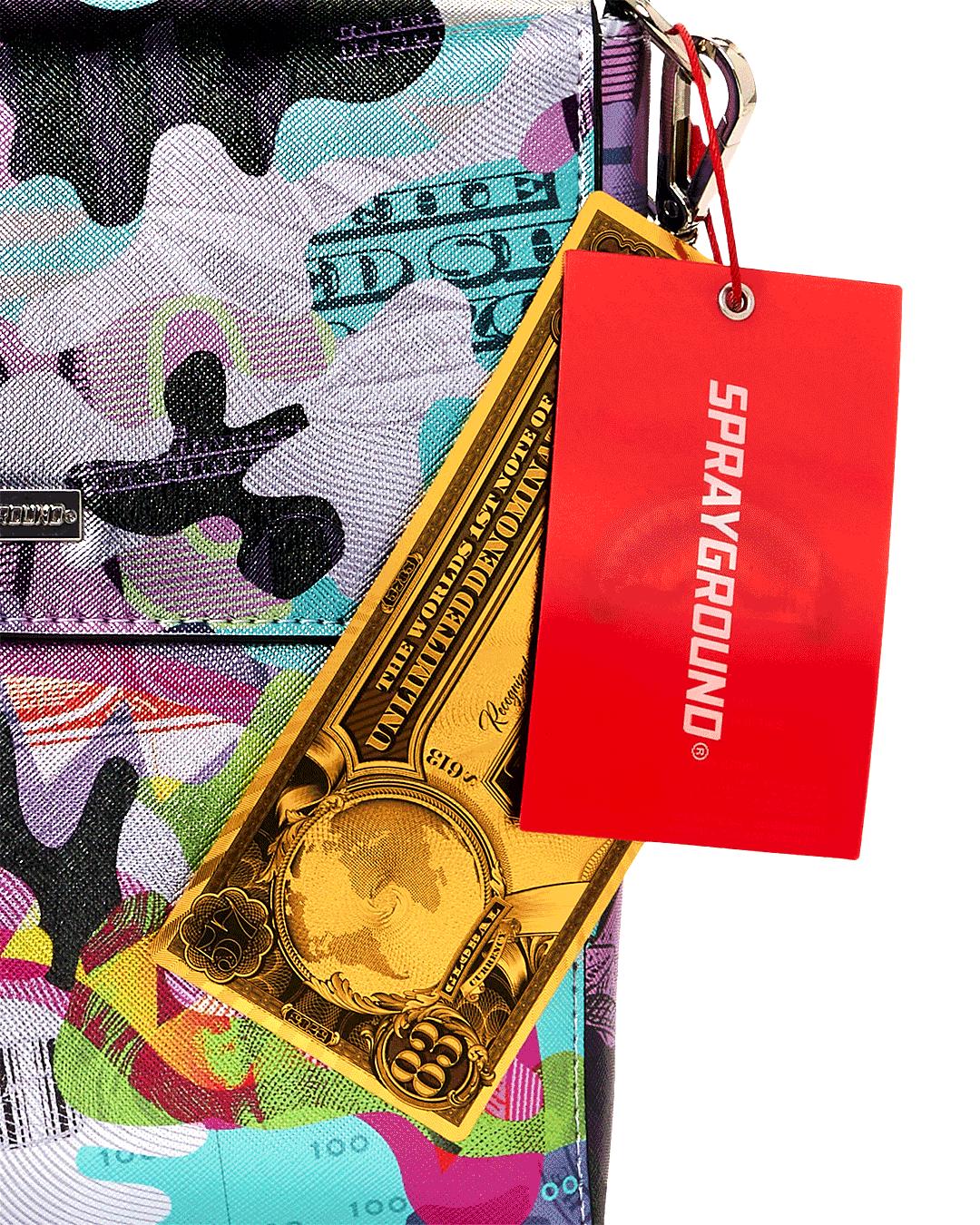 Sprayground HEAVY RHYTHM MESSENGER SLING BAG