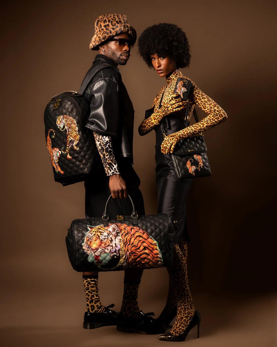 Sprayground CATWALK CURRENCY MESSENGER SLING BAG