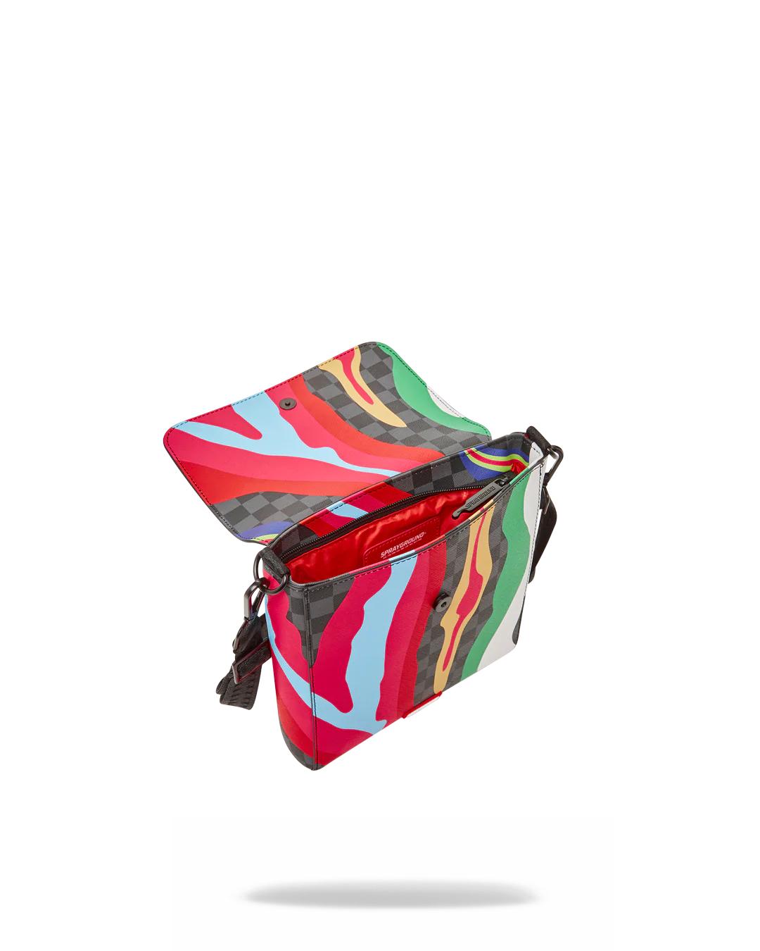 Sprayground TRIPPY TAFFY LARGE SLING CROSSBODY