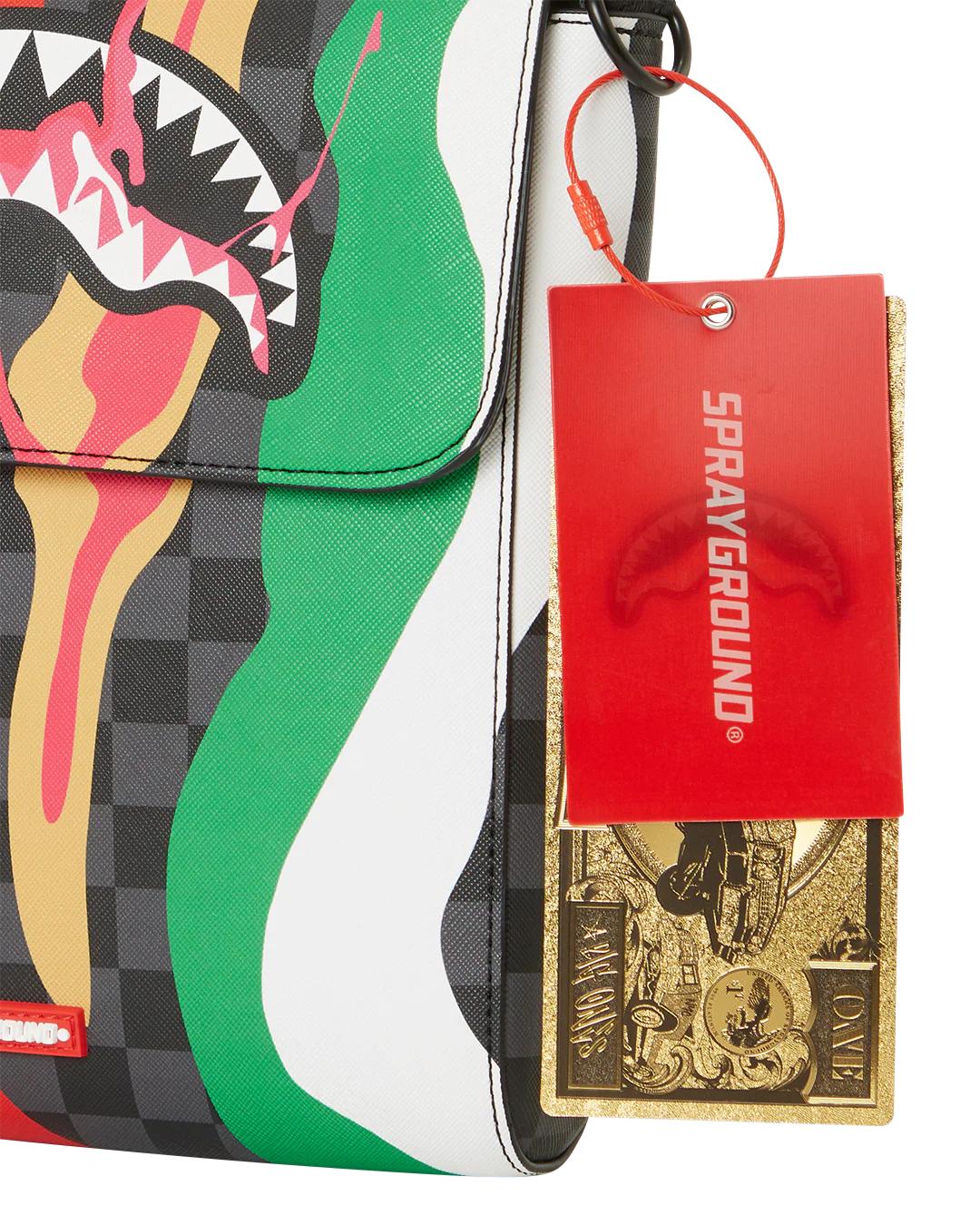 Sprayground TRIPPY TAFFY LARGE SLING CROSSBODY