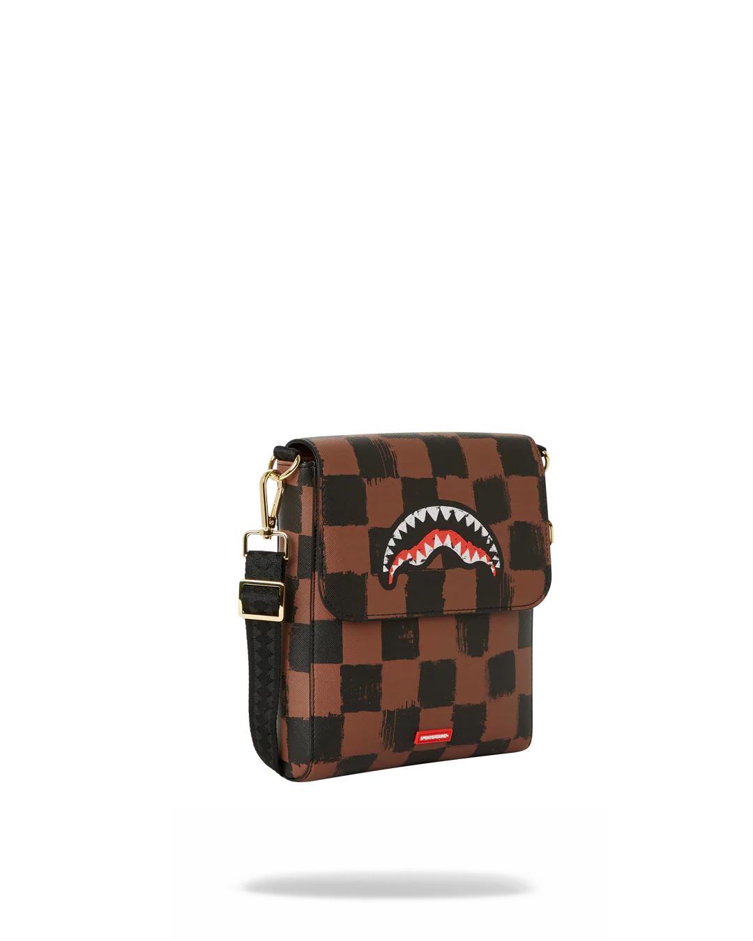 Sprayground SHARKS IN PARIS VANQUISH LARGE SLING CROSSBODY