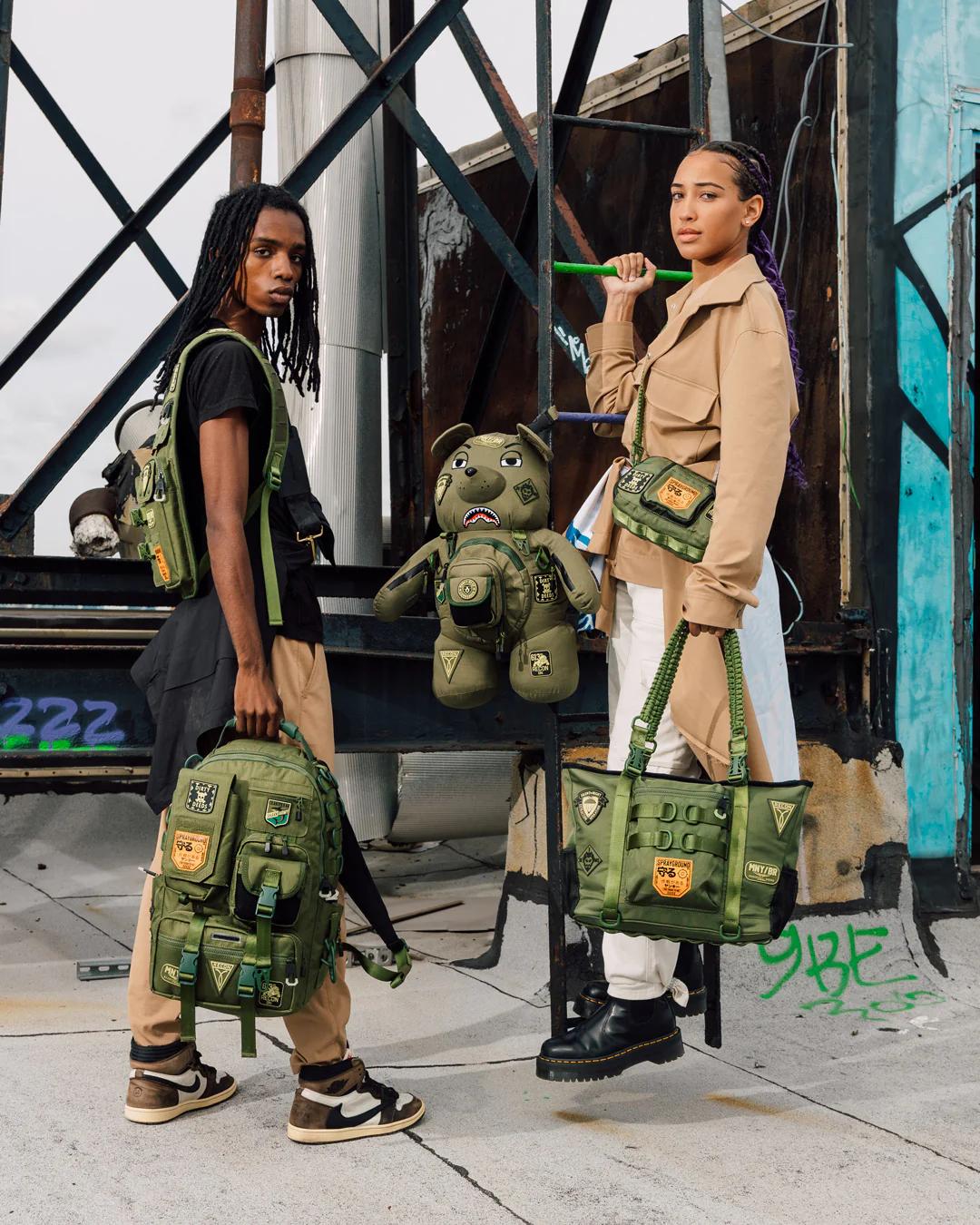 Sprayground SPECIAL OPS FULL THROTTLE BRICKSIDE BAG