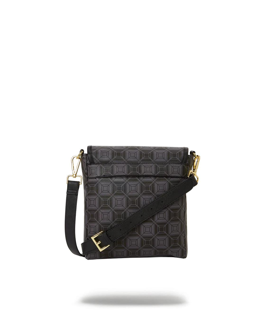 Sprayground OBSIDIAN STUNNER A.i.6 SANDFLOWER COLLAB LARGE SLING