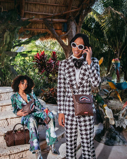 Sprayground CASHIN CHECKS SHOULDER BAG