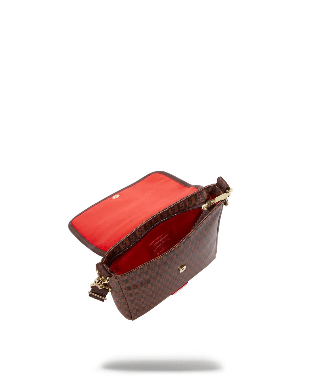 Sprayground CASHIN CHECKS SHOULDER BAG