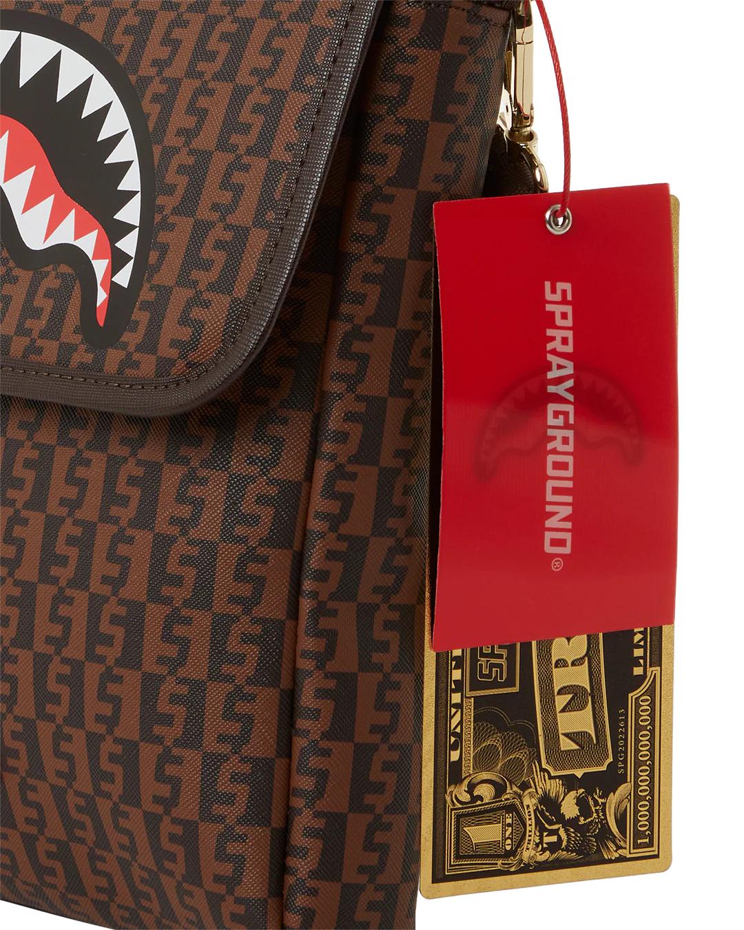 Sprayground CASHIN CHECKS SHOULDER BAG