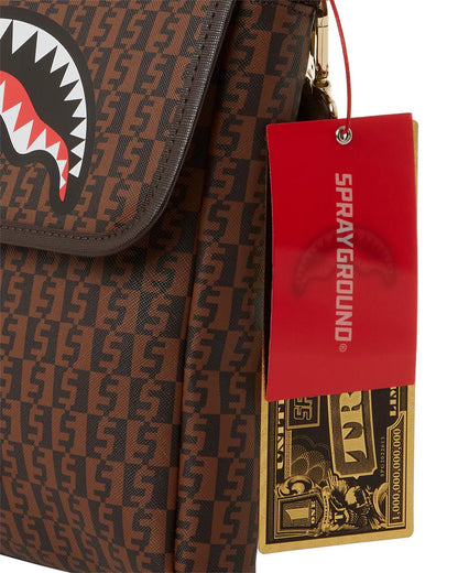 Sprayground CASHIN CHECKS SHOULDER BAG