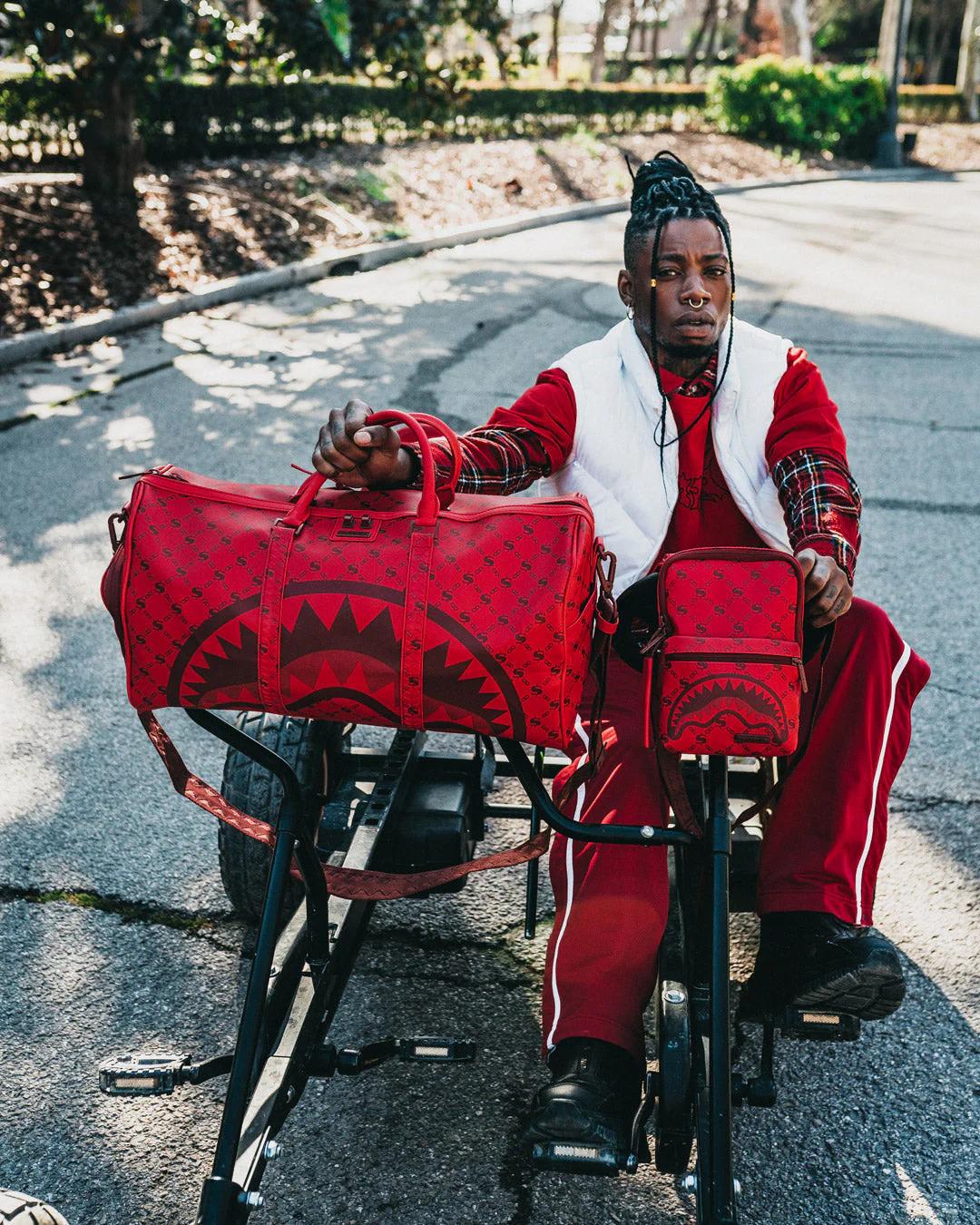 Sprayground MONEY PATTERN BRICK SLING