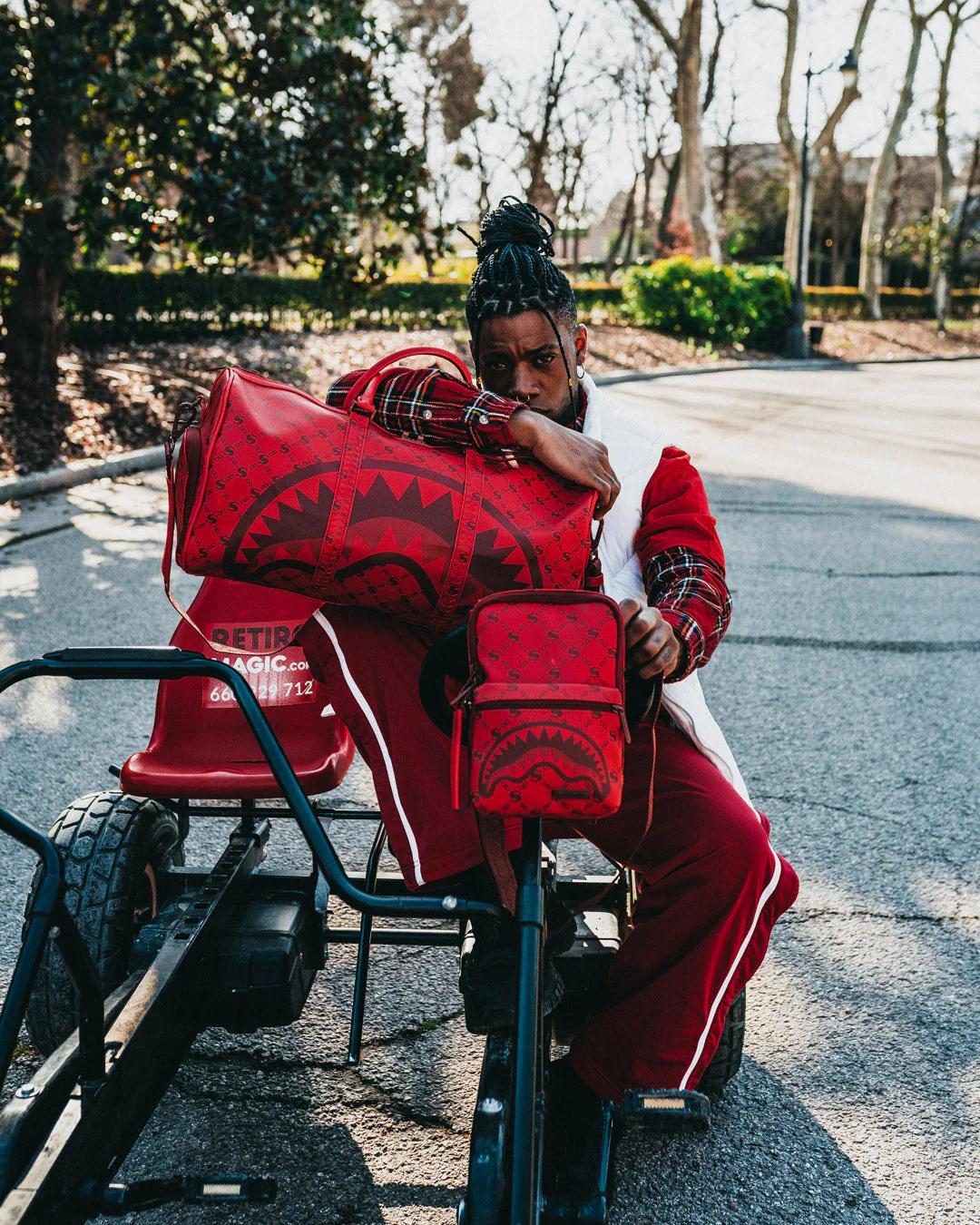 Sprayground MONEY PATTERN BRICK SLING