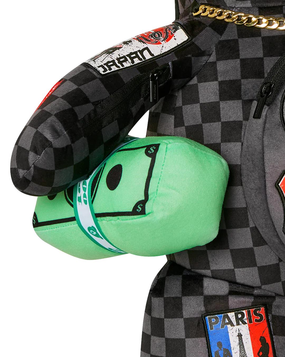 Sprayground GLOBAL MOGUL UNLIMITED MILES MONEYBEAR TEDDYBEAR BACKPACK
